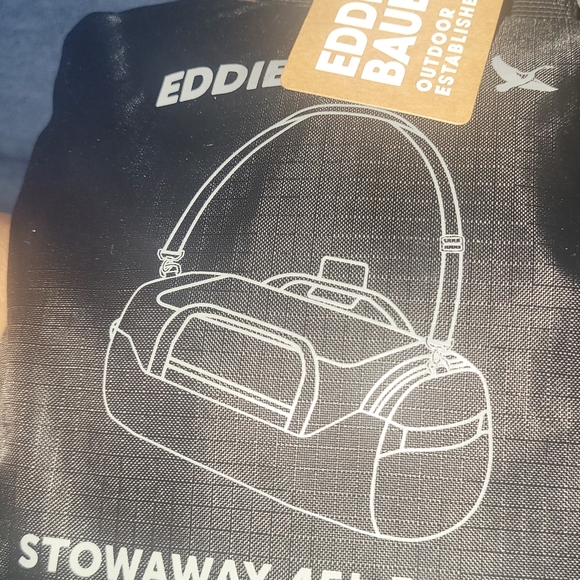 Eddie Bauer Black Duffel Bag - Picture 2 of 6